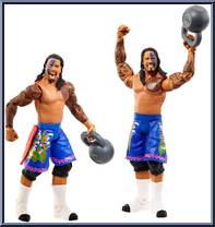 Jey Uso & Jimmy Uso from WWE Battle Packs - Series 37 manufactured by Mattel [Loose]