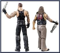 Bray Wyatt & Undertaker from WWE Battle Packs - Series 38 manufactured by Mattel [Loose]
