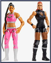 Becky Lynch / Bianca Belair from WWE Championship Showdown - Series 11 manufactured by Mattel [Loose]