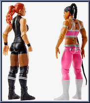 Becky Lynch / Bianca Belair from WWE Championship Showdown - Series 11 manufactured by Mattel [Loose]