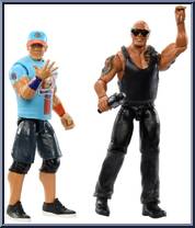Rock vs John Cena Action Figure