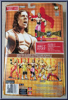 Bret "Hit Man" Hart from WWE Classic Superstars - Deluxe - Series 2 manufactured by Jakks Pacific [Back]