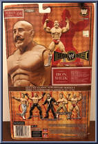 Iron Sheik from WWE Classic Superstars - Deluxe - Series 4 manufactured by Jakks Pacific [Back]