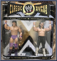 Jake "The Snake" Roberts vs. Rick "The Model" Martel from WWE Classic Superstars - 2-Packs - Series 11 manufactured by Jakks Pacific [Front]