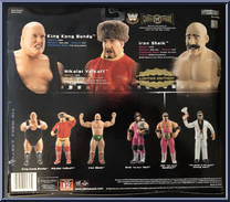 Iron Sheik / Nikolai Volkoff / King Kong Bundy from WWE Classic Superstars - 3-Packs manufactured by Jakks Pacific [Back]
