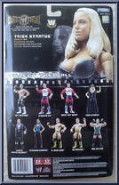 Trish Stratus from WWE Classic Superstars - Series 24 manufactured by Jakks Pacific [Back]