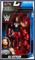 AJ Styles from WWE Elite Collection - Series 104 manufactured by Mattel [Front]