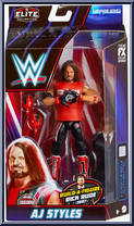 AJ Styles from WWE Elite Collection - Survivor Series - 2022 manufactured by Mattel [Front]