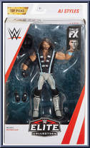 AJ Styles from WWE Elite Collection - Top Picks - 2018 manufactured by Mattel [Front]