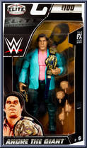 Andre the Giant (Blue Jacket) (Chase) from WWE Elite Collection - Series 100 manufactured by Mattel [Front]