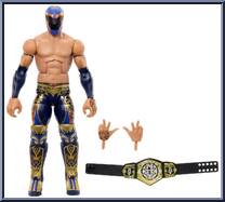 Axiom (Blue) from WWE Elite Collection - Series 117 manufactured by Mattel [Loose]