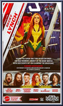 Becky Lynch (Black Outfit) from WWE Elite Collection - Series 112 manufactured by Mattel [Back]