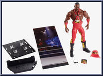 Booker T (Flashback) from WWE Elite Collection - Series  46 manufactured by Mattel [Loose]