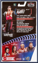 Bret Hitman Hart from WWE Elite Collection - Survivor Series - 2021 manufactured by Mattel [Back]