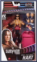 Bret Hitman Hart from WWE Elite Collection - Survivor Series - 2021 manufactured by Mattel [Front]