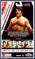 Bruno Sammartino from WWE Elite Collection - Series 110 manufactured by Mattel [Back]