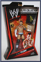 CM Punk from WWE Elite Collection - Series  11 manufactured by Mattel [Front]