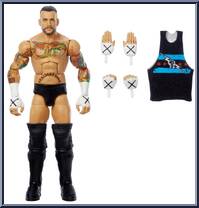 CM Punk from WWE Elite Collection - Top Picks - 2025 manufactured by Mattel [Loose]