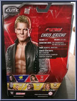 Chris Jericho from WWE Elite Collection - Lost Legends manufactured by Mattel [Back]