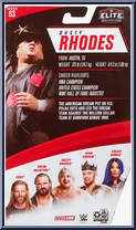 Dusty Rhodes from WWE Elite Collection - Series  83 manufactured by Mattel [Back]