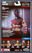 Finn Balor from WWE Elite Collection - Series  98 manufactured by Mattel [Back]
