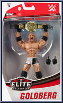 Goldberg from WWE Elite Collection - Series  74 manufactured by Mattel [Front]