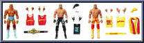 Hulk Hogan 40th Anniversary 3-Pack from WWE Elite Collection - Box Sets manufactured by Mattel [Loose]
