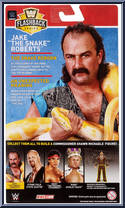 Jake the Snake Roberts from WWE Elite Collection - Flashback manufactured by Mattel [Back]