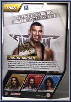 Jason Jordan from WWE Elite Collection - Then, Now, Forever Series 3 manufactured by Mattel [Back]