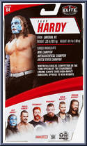Jeff Hardy from WWE Elite Collection - Series  84 manufactured by Mattel [Back]