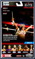 Queen Zelina from WWE Elite Collection - Series  99 manufactured by Mattel [Back]