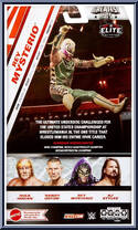 Rey Mysterio from WWE Elite Collection - Greatest Hits - 2024 manufactured by Mattel [Back]