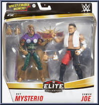 Rey Mysterio / Samoa Joe (Wrestlemania Moment) from WWE Elite Collection - 2-Packs manufactured by Mattel [Front]