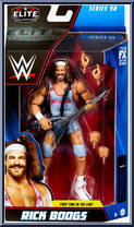 Rick Boogs (Blue Shirt) from WWE Elite Collection - Series  98 manufactured by Mattel [Front]