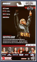 Rikishi from WWE Elite Collection - Greatest Hits - 2022 manufactured by Mattel [Back]
