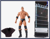 Rock from WWE Elite Collection - Series  47 B manufactured by Mattel [Loose]