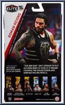Roman Reigns from WWE Elite Collection - Series  56 manufactured by Mattel [Back]