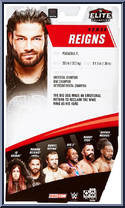 Roman Reigns from WWE Elite Collection - Series  79 manufactured by Mattel [Back]