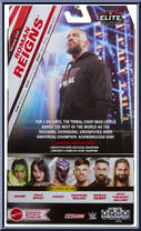Roman Reigns from WWE Elite Collection - Series 117 manufactured by Mattel [Back]