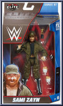 Sami Zayn from WWE Elite Collection - Series  91 manufactured by Mattel [Front]
