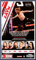 Sami Zayn from WWE Elite Collection - Series 106 manufactured by Mattel [Back]