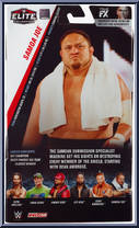 Samoa Joe from WWE Elite Collection - Series  64 manufactured by Mattel [Back]