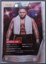 Samoa Joe (NXT Champion) from WWE Elite Collection - Exclusives manufactured by Mattel [Back]