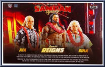 Samoan Dynasty from WWE Elite Collection - Box Sets manufactured by Mattel [Back]