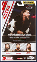 Seth "Freakin" Rollins from WWE Elite Collection - Top Picks - 2025 manufactured by Mattel [Back]