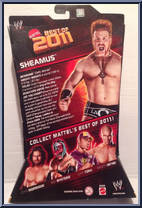 Sheamus from WWE Elite Collection - Best of 2011 manufactured by Mattel [Back]