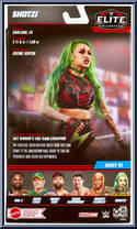 Shotzi from WWE Elite Collection - Series  95 manufactured by Mattel [Back]