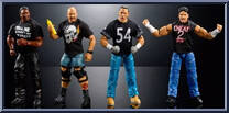 SmackDown 25th Anniversary 4-Pack from WWE Elite Collection - Box Sets manufactured by Mattel [Loose]