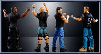 SmackDown 25th Anniversary 4-Pack from WWE Elite Collection - Box Sets manufactured by Mattel [Loose]