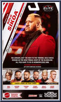 Solo Sikoa from WWE Elite Collection - Series 118 manufactured by Mattel [Back]